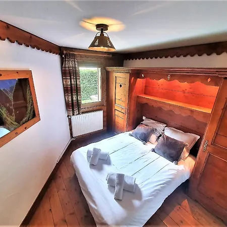 La Ginabelle Vue Montblanc 4 Personnes Lägenhet *